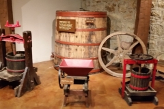 Antique grape presses