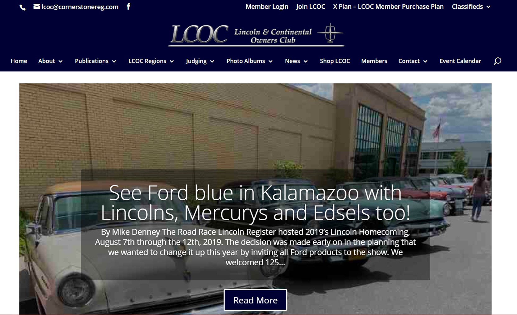 LCOC Lincoln And Continental Owner s Club Western Region