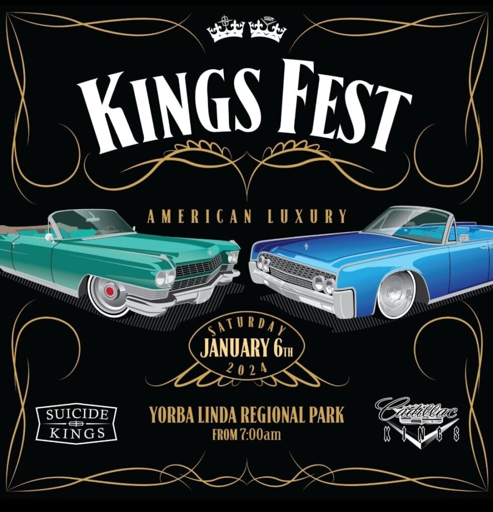 Final Reminder for first 2024 Event—Kings Fest this Sat. Jan 6